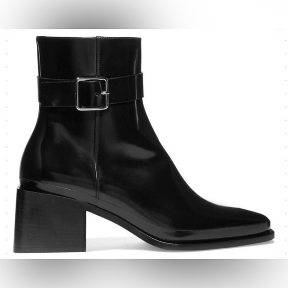 Jil Sander Buckle Ankle Boot